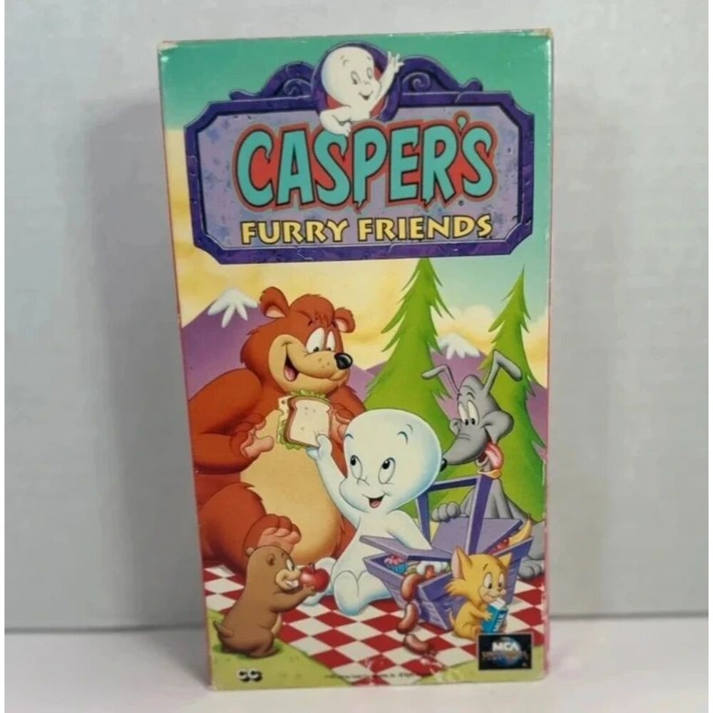 Casper VHS 1995 Classic Family Pop-Culture Collectible